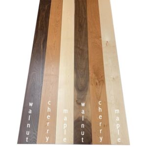 different types of wood